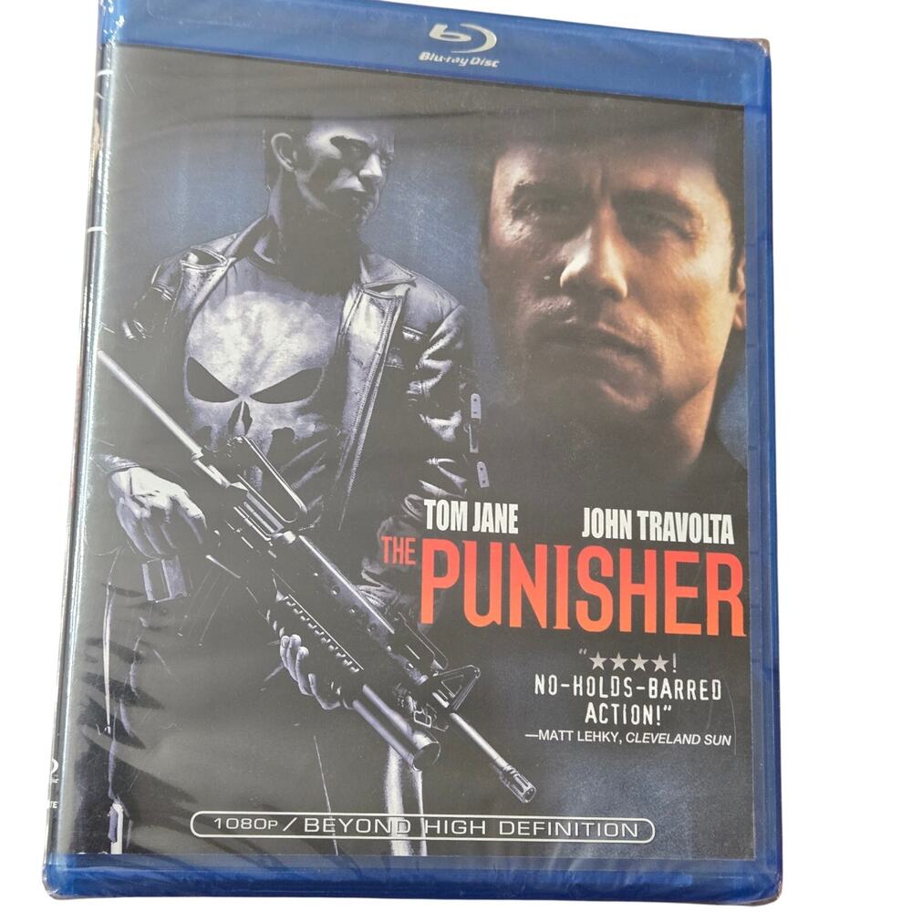 Brand New & Sealed: The Punisher (2004) Blu-ray
Thomas Jane, John Travolta